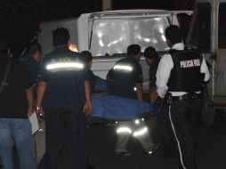 Personal del Instituto Jalisciense de Ciencias Forenses levantó más de 15 casquillos de los calibre 9 milímetros y .40. O. RUVALCABA  /