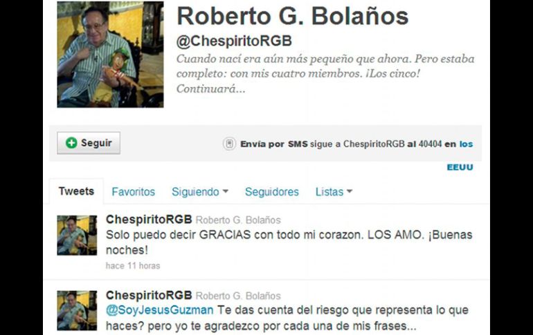 El actor señaló que él viene del siglo pasado. EL UNIVERSAL  /