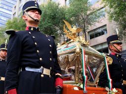 Durante la ceremonia, el Mandatario hizo énfasis en la unidad como el medio para garantizar el desarrollo del país. EL UNIVERSAL  /