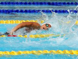 Para la nadadora mexicana esta 'fue una competencia dura física y mentalmente'. MEXSPORT  /