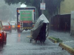 Fuertes lluvias permanecerán en toda la República. NTX  /