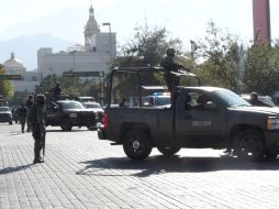 La Sedena reitera que se continúan combatiendo a los grupos delictivos en México. NTX  /