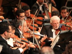 La OSEM prensentó un programa que incluyó varios ballets como El sombrero de tres picos. E. PACHECO  /