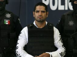 José Antonio N fue detenido el viernes 29 de julio. Ayer fue presentado por agentes de la Policía Federal. AP  /