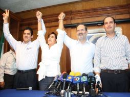 Luisa María Calderón, fue la triunfadora en la contienda interna de su partido celebrada ayer domingo en Michoacán. NOTIMEX  /