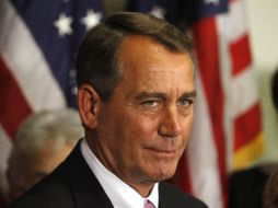 El presidente de la Cámara de Representantes de EU, el republicano John Boehner. ARCHIVO  /