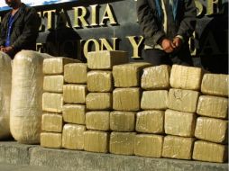 Lo asegurado fue puesto a disposición de las autoridades correspondientes. ARCHIVO  /