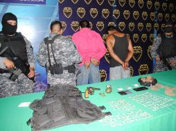 Uno de los detenidos dijo que el armamento lo compró en el mercado de San Juan de Dios. O. RUVALCABA  /