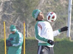 Dos Santos tuvo una buena participación con el Racing de Santander, por lo que le gustaría permanecer en España. MEXSPORT  /