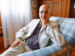 El escritor en la UIMP tras su intervención en el seminario 'Visiones internacionales desde España'. EFE  /