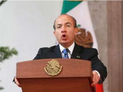 Felipe Calderón iniciará gira de trabajo por Chiapas. EFE  /