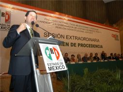 Se acusa a la coalición de realizar actos anticipados de campaña cuando era aspirante único de su instituto político. ARCHIVO  /