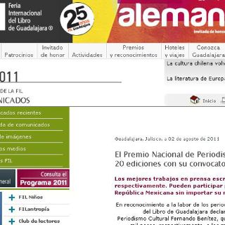 Convocan a Premio Nacional de Periodismo Cultural 'Fernando Benítez'