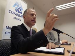 Óscar Benavides señaló que Jalisco debe elevar la competitividad local ante la crisis financiera de Estados Unidos. ARCHIVO  /