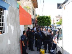 En la escena del crimen policías municipales encontraron casquillos del calibre .9 milímetros. O. RUVALCABA  /