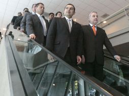 Cordero asistió, junto con Emilio González, a la clausura de la CCLXVIII Reunión Permanente de Funcionarios Fiscales. A. HINOJOSA  /