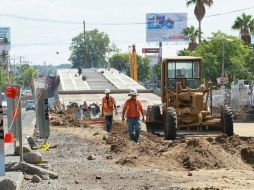 Vista de las obras realizadas en la avenida Avila Camacho. E. PACHECO  /