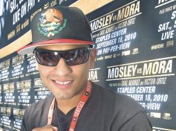 El pugilista tapatío Abner Mares peleará ante Joseph Agbeko en Las Vegas. MEXSPORT  /