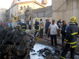 La ciudad de Ramadi fue escenario del estallido de dos bombas. EFE  /
