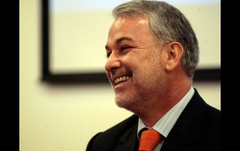 El gobernador del Estado, Emilio González, resalta que Jalisco tiene el mejor nivel socio-económico. A. HINOJOSA  /