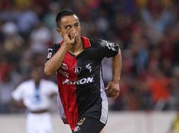 Francisco Torres fue el autor de los dos goles rojinegros. E. PACHECO  /
