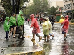 La Conagua estima hoy en las próximas horas más precipitaciones intensas. A. GARCÍA  /