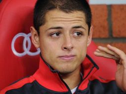 Foto de archivo del jugador del Manchester United, Javier 'Chicharito' Hernández. MEXSPORT  /