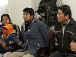 Los detenidos esperan la decisión del juez. EFE  /