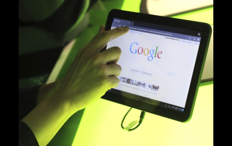 Para acceder a los libros se debe ingresar a la página principal de Google. AFP  /