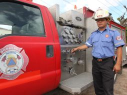 Felipe de Jesús López Sahagún, director de Protección Civil y Bomberos de Tlajomulco de Zúñiga. A. CAMACHO  /