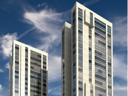 Las Torres Tres 60 incluyen departamentos y locales. ESPECIAL  /