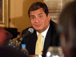 El mandatario asegura que Ecuador tiene el peor diesel del mundo. EFE  /