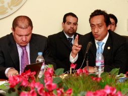 Martín Hernández Balderas es cuestionado por su falta de apoyo para programas sociales. A. GARCÍA.  /