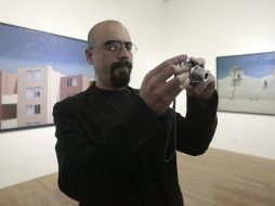 El artista Samuel Meléndrez. A. HINOJOSA  /