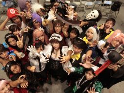 Seguidores de las historietas y de la ficción se hicieron presentes en la Expo Guadalajara, donde hoy concluye Comictlán. A. HINOJOSA  /