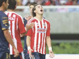 Omar Arellano lamenta fallar uan ocasión del gol. E. PACHECO  /