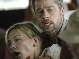 Cate Blanchett y Brad Pitt, en una escena de la película. ESPECIAL  /