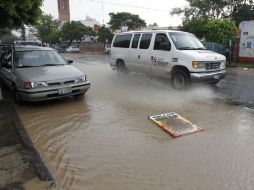 Las fuertes lluvias han causado inundaciones en varios estados. NTX  /