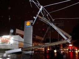Hasta ayer por la tarde, varios sectores de colonias continuaban sin energía eléctrica. M. FREYRÍA.  /