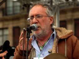 Javier Sicilia asegura que con la nueva ley se da mucha autoridad al Ejérctito. NTX  /