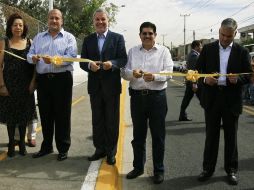 Indican que en Tlajomulco hay necesidades en provisión de infraestructura. En la foto, inauguración de obra en Colón. ARCHIVO  /
