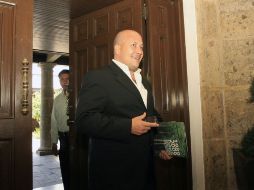 Enrique Alfaro dice que en el caso de Tlajomulco, la afectación sería de más de cuatro millones y medio de pesos. ARCHIVO  /