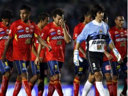 Foto de accion de Miguel Sabah de Morelia (D), durante juego de la semana 4 del Apertura 2011. MEXPORT  /