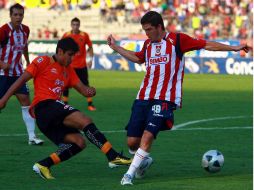Foto de archivo de Antonio Gallardo de Chivas, durante juego de la semana 8 del Clausura 2011. MEXSPORT  /