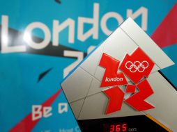 Fotografía del reloj que lleva el conteo regresivo oficial para el inicio de los Juegos Olímpicos de Londres 2012. MEXSPORT  /
