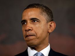 El presidente Barack Obama, asegura que Estados Unidos es un país fuerte, a pesar de la rebaja de calificación crediticia. AFP  /