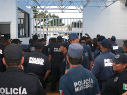 Ayuntamientos afectados afirman que es un golpe grave para las policías municipales en la lucha contra la delincuencia. EL UNIVERSAL  /