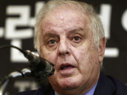 Barenboim presenta su concierto para la paz en Corea del Sur. EFE  /