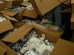 Se encontraron un total de 14 kilos 805 gramos de la droga. ARCHIVO  /