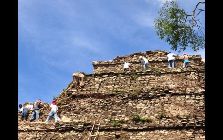 Los sitios prehispánicos será sometidos a conservación y restauración. EL UNIVERSAL  /